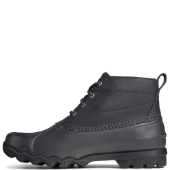 Boots*Sperry Men's , Brewster Low Boot Black/Black