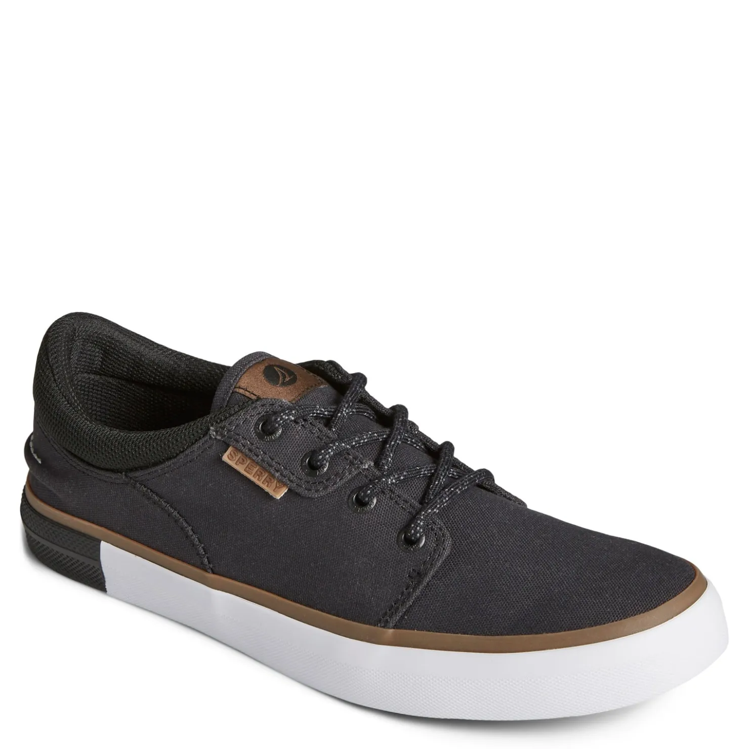 Sneakers & Athletics*Sperry Men's , Crossjack Sneaker Black