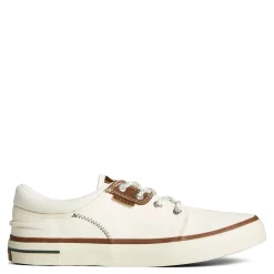 Sneakers & Athletics*Sperry Men's , Crossjack Sneaker Off White / Brown