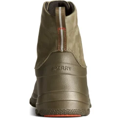 Boots*Sperry Men's , Duck Float Lace Rain Boot Olive