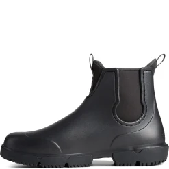 Boots*Sperry Men's , Float Rain Boot Black