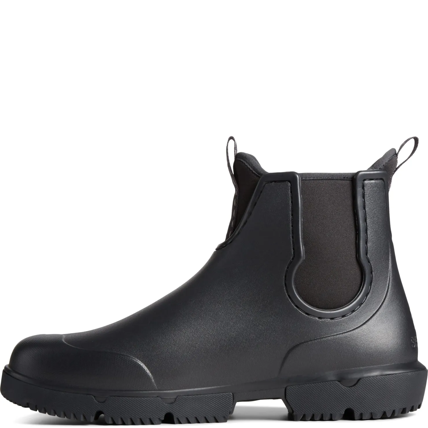 Boots*Sperry Men's , Float Rain Boot Black