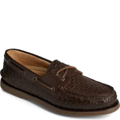 Boat Shoes*Sperry Men's , Gold Cup Authentic Original Boat Shoe Amaretto