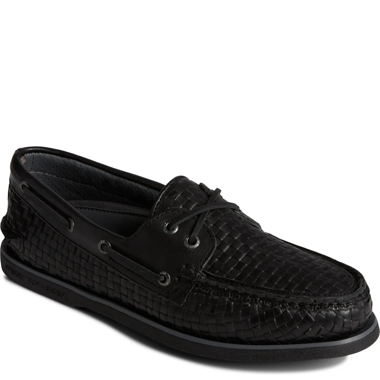 Boat Shoes*Sperry Men's , Gold Cup Authentic Original Boat Shoe Black
