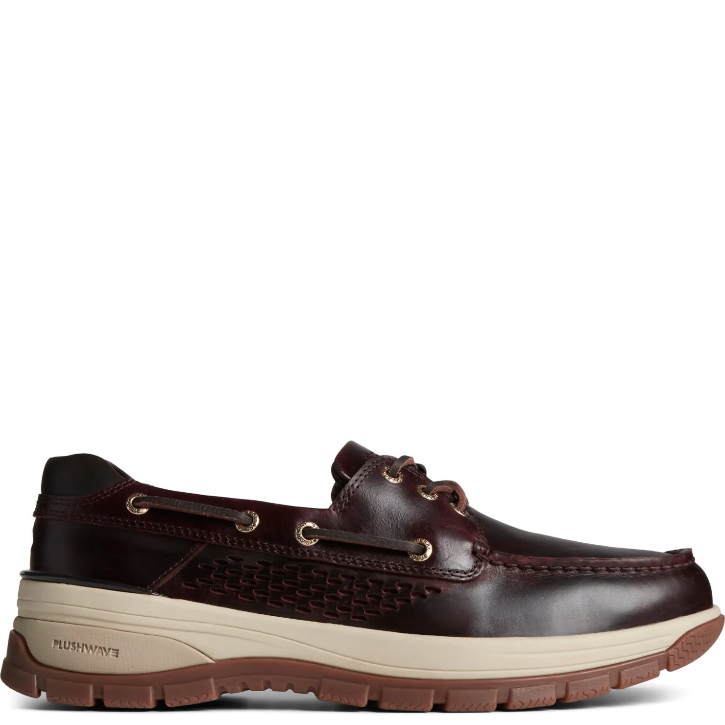 Loafers*Sperry Men's , Gold Cup Billfish Plushwave Boat Shoe Amaretto