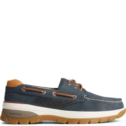 Boat Shoes*Sperry Men's , Gold Cup Billfish Plushwave Boat Shoe Navy