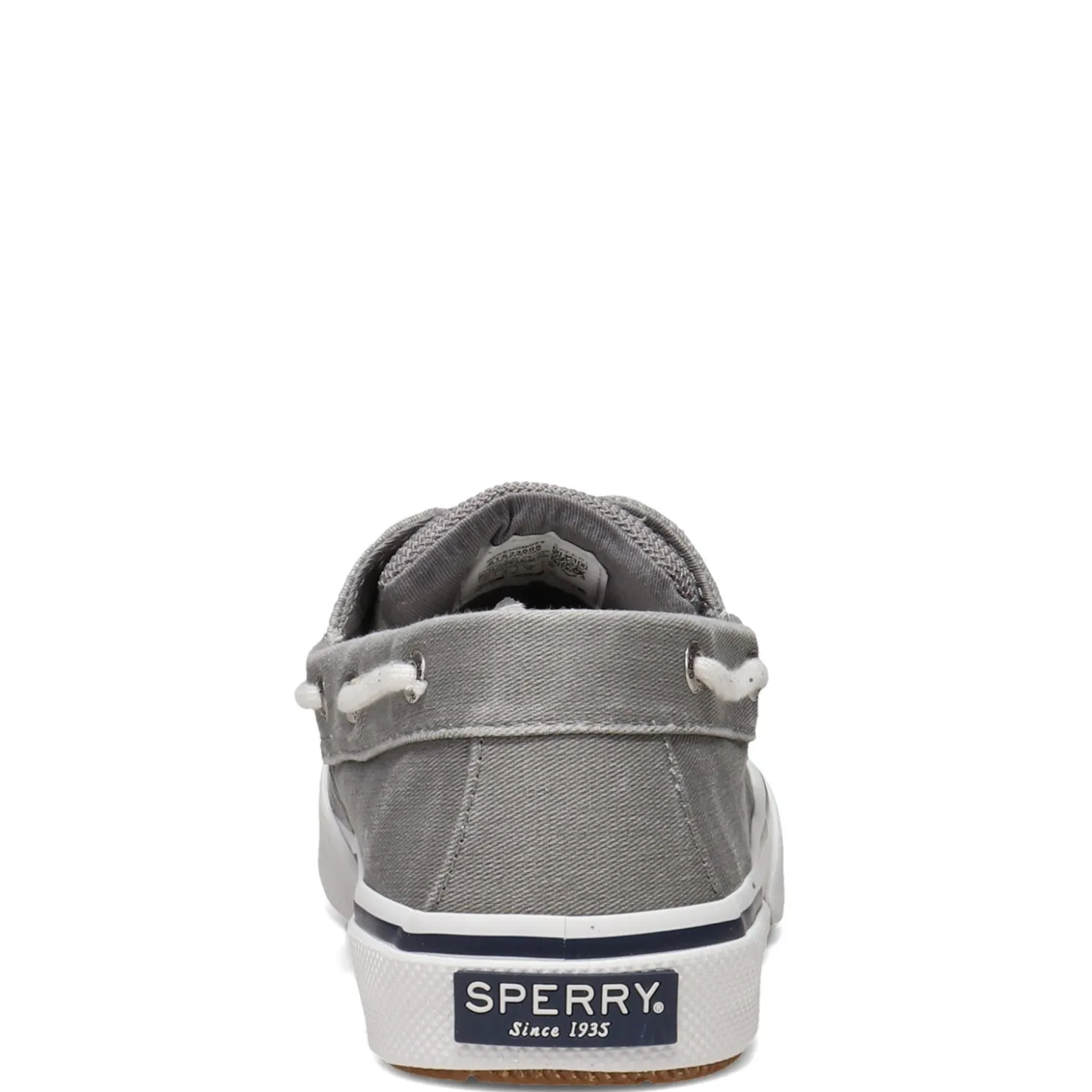 Boat Shoes*Sperry Men's , Halyard Boat Shoe Gray