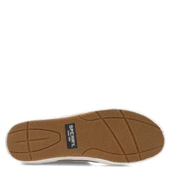 Boat Shoes*Sperry Men's , Halyard Boat Shoe Black Linen