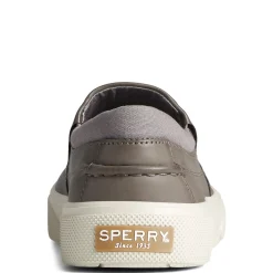 Loafers*Sperry Men's , Halyard CVO Plushstep Slip-On Gray