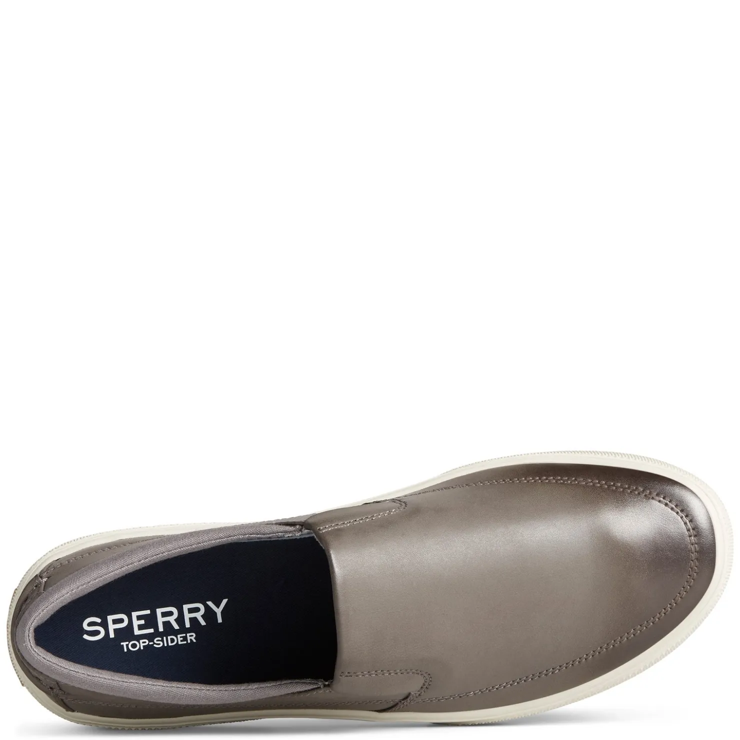 Loafers*Sperry Men's , Halyard CVO Plushstep Slip-On Gray