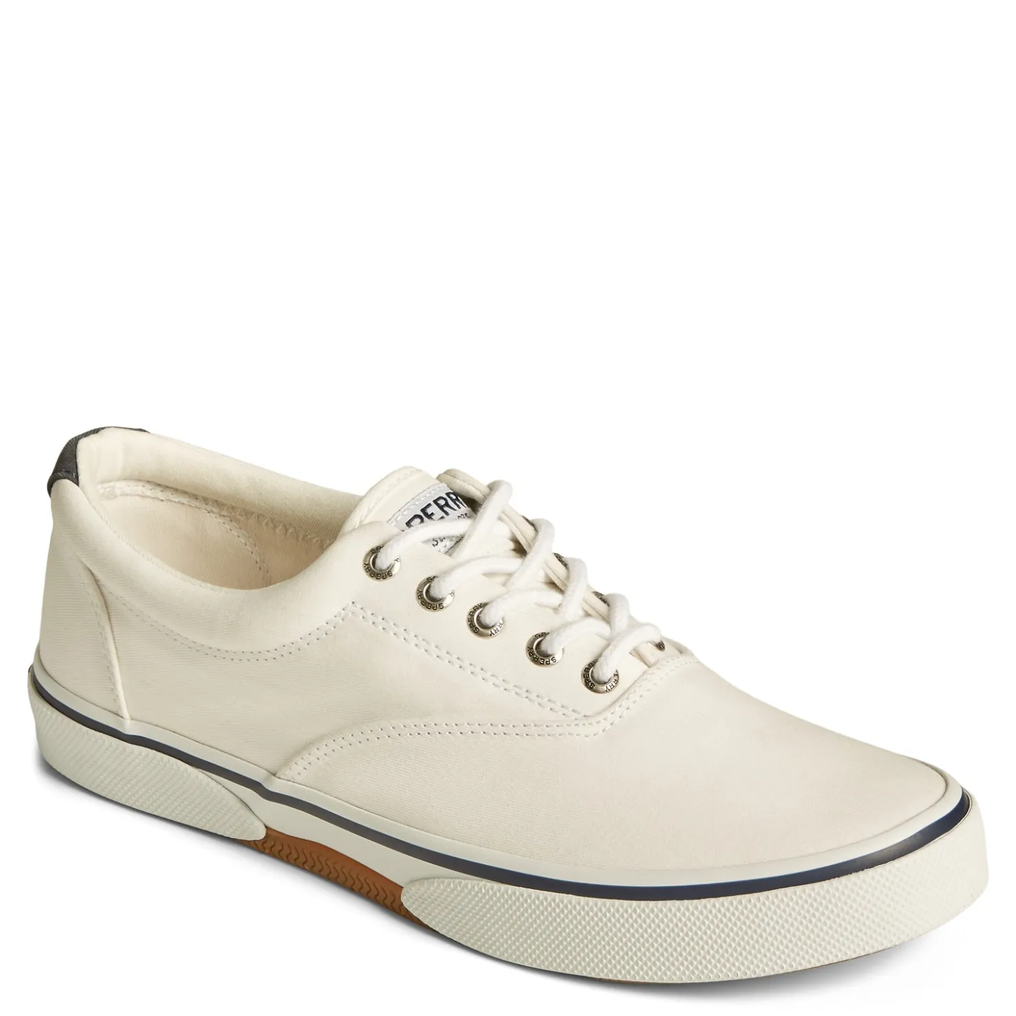 Sneakers & Athletics*Sperry Men's , Halyard CVO Sneaker White Twill