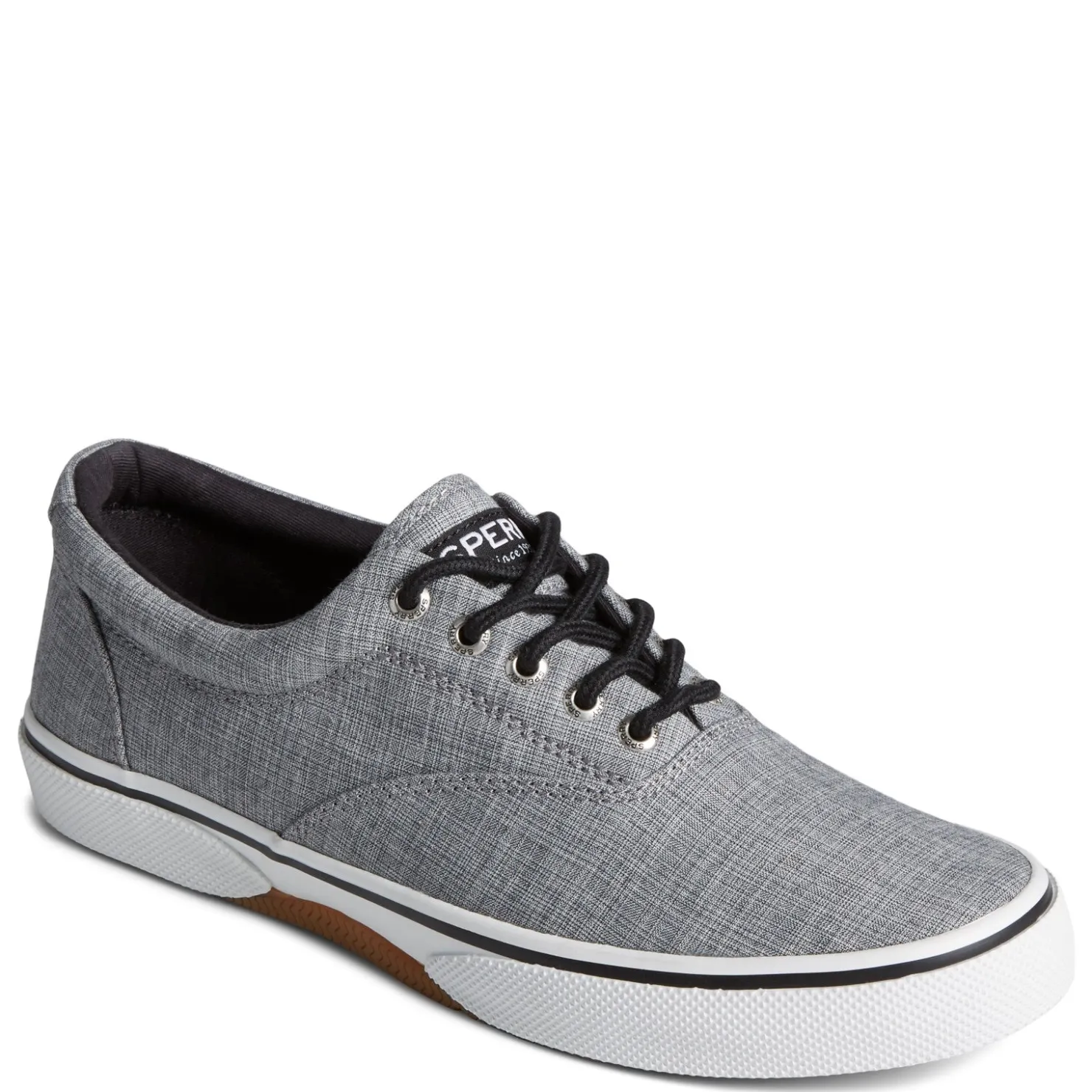 Fashion & Street*Sperry Men's , Halyard CVO Sneaker Black Linen