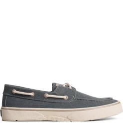 Boat Shoes*Sperry Men's , Halyard SeaCycled 2-Eye boat Shoe Blue