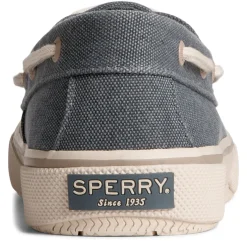 Boat Shoes*Sperry Men's , Halyard SeaCycled 2-Eye boat Shoe Blue