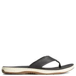 Flip Flops*Sperry Men's , Havasu Perf Sandal Black