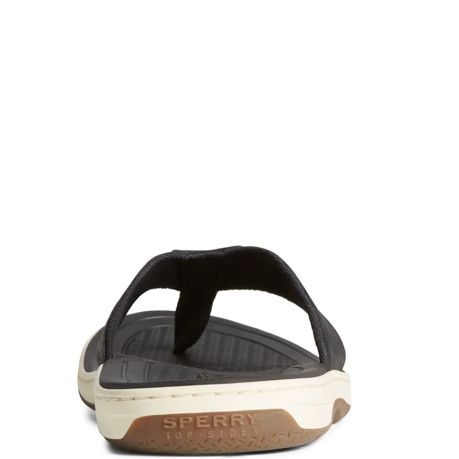 Flip Flops*Sperry Men's , Havasu Perf Sandal Black