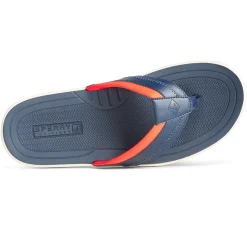 Sandals*Sperry Men's , Havasu Sport Sandal Navy Orange