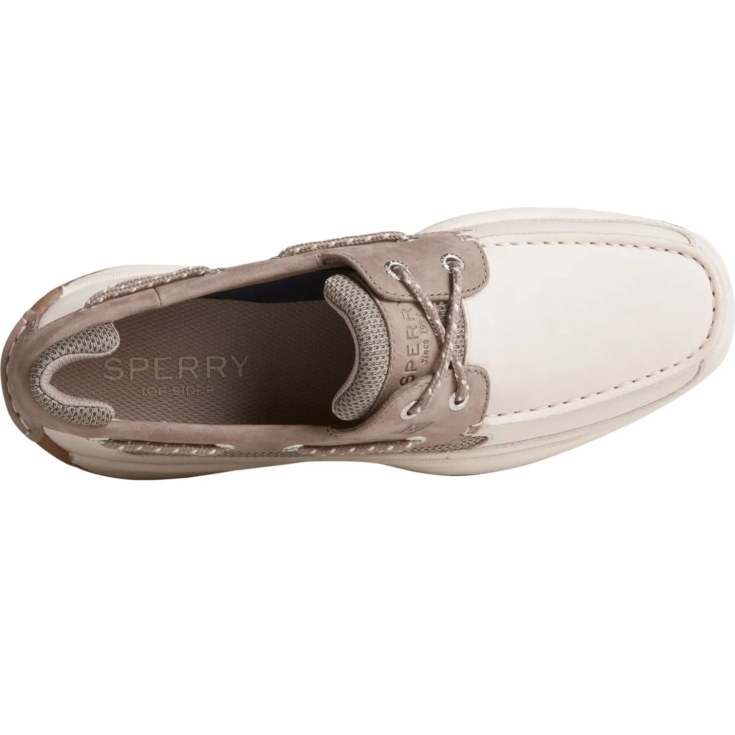 Loafers*Sperry Men's , Lanyard Boat Shoe Light Grey