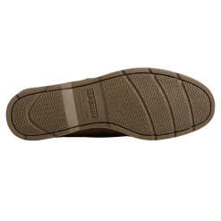Boat Shoes*Sperry Men's , Leeward X Lace Boat Shoe Brown Tumbled Leather