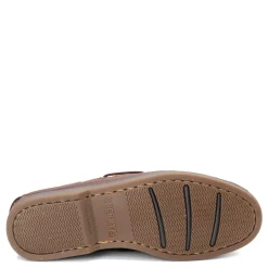 Boat Shoes*Sperry Men's , Mako 2-Eye Boat Shoe Brown Red
