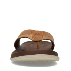Flip Flops*Sperry Men's , Plushwave Thong Sandal Tan