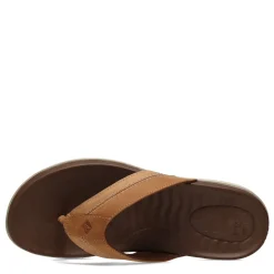 Flip Flops*Sperry Men's , Plushwave Thong Sandal Tan
