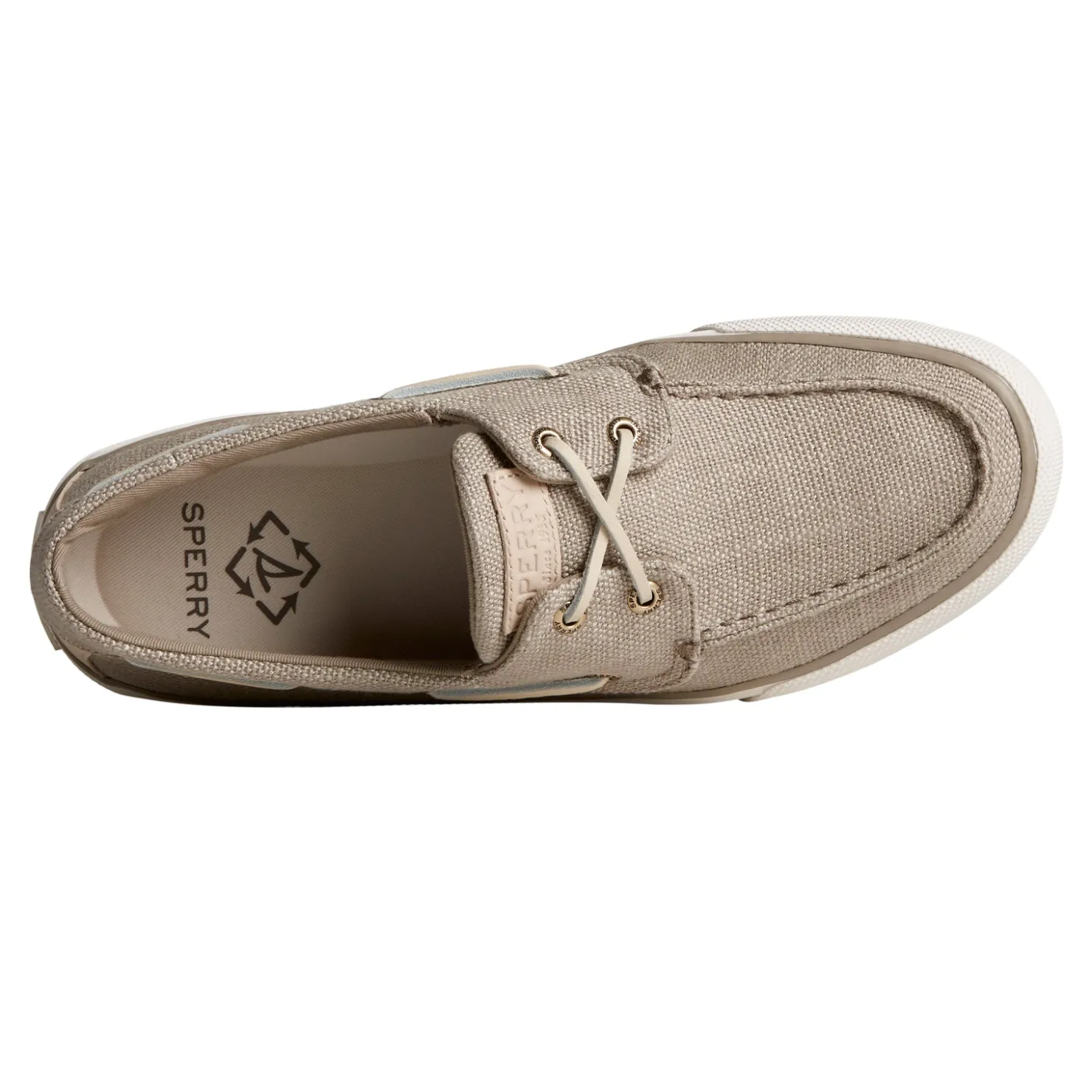 Boat Shoes*Sperry Men's , SeaCycled Bahama II Sneaker Taupe
