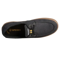 Sneakers & Athletics*Sperry Men's , SeaCycled Bowery Sneaker Black