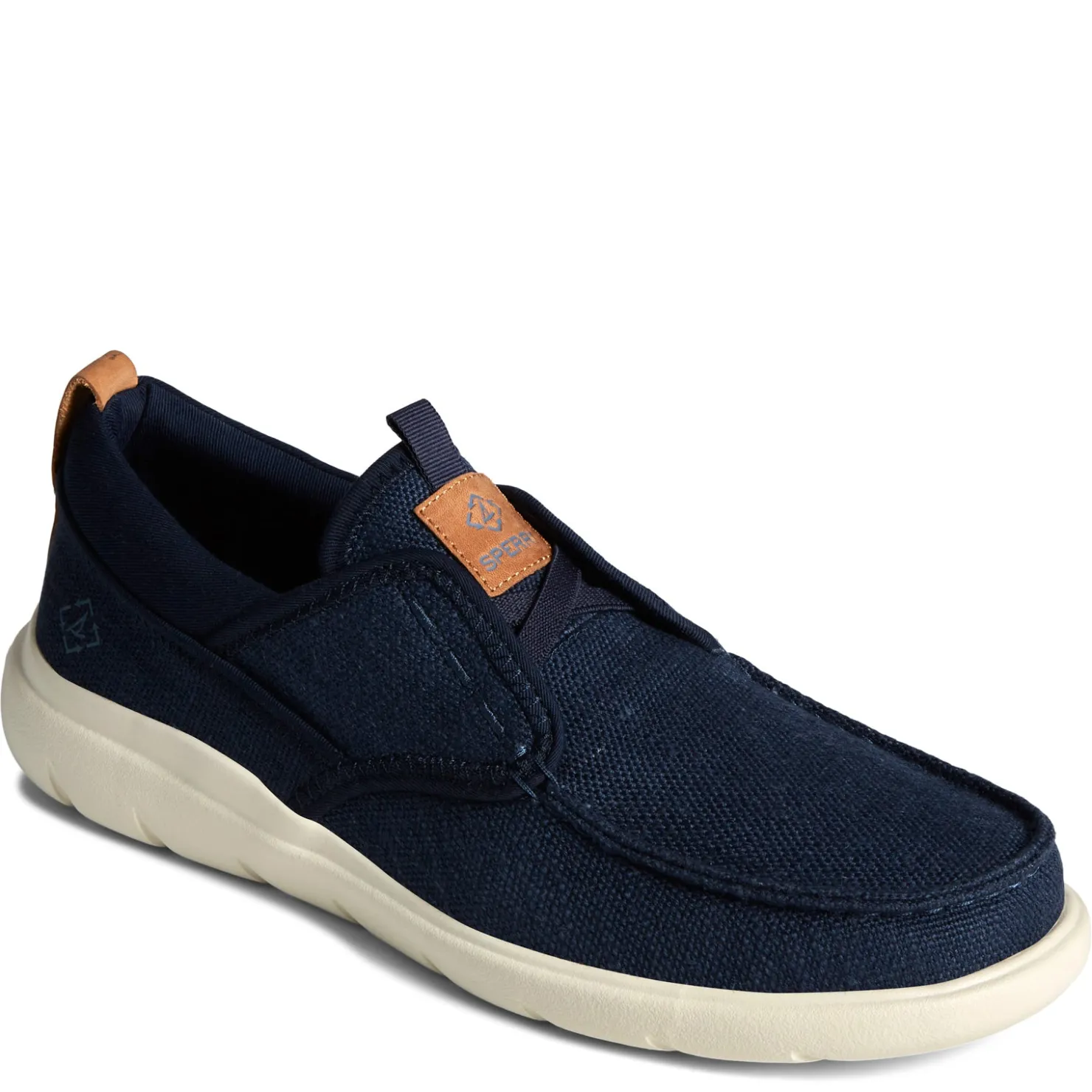 Sneakers & Athletics*Sperry Men's , SeaCycled Captain's Moc Slip-On Navy
