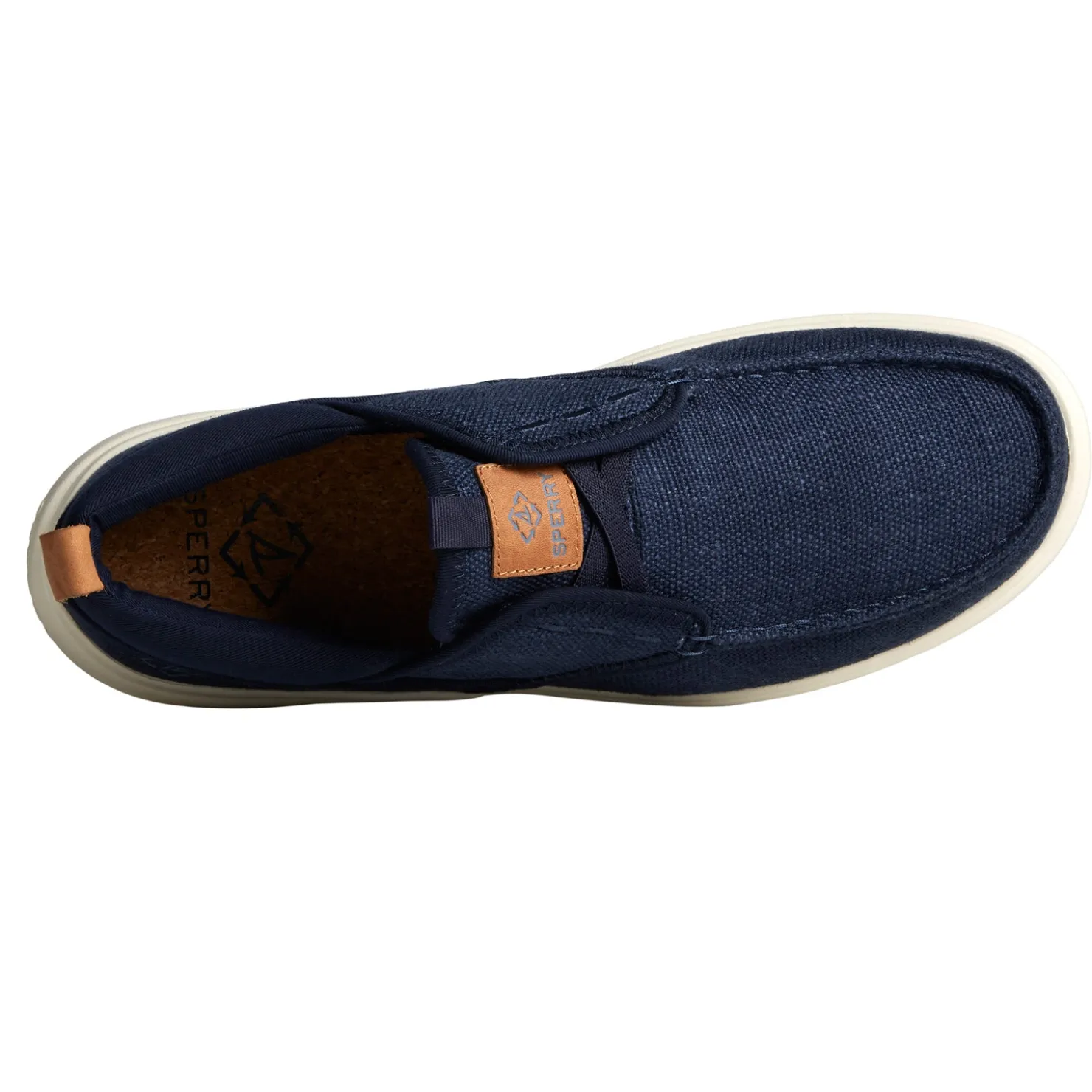 Sneakers & Athletics*Sperry Men's , SeaCycled Captain's Moc Slip-On Navy
