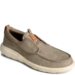 Loafers*Sperry Men's , SeaCycled Captain's Moc Slip-On Taupe