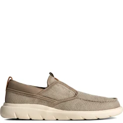 Loafers*Sperry Men's , SeaCycled Captain's Moc Slip-On Taupe