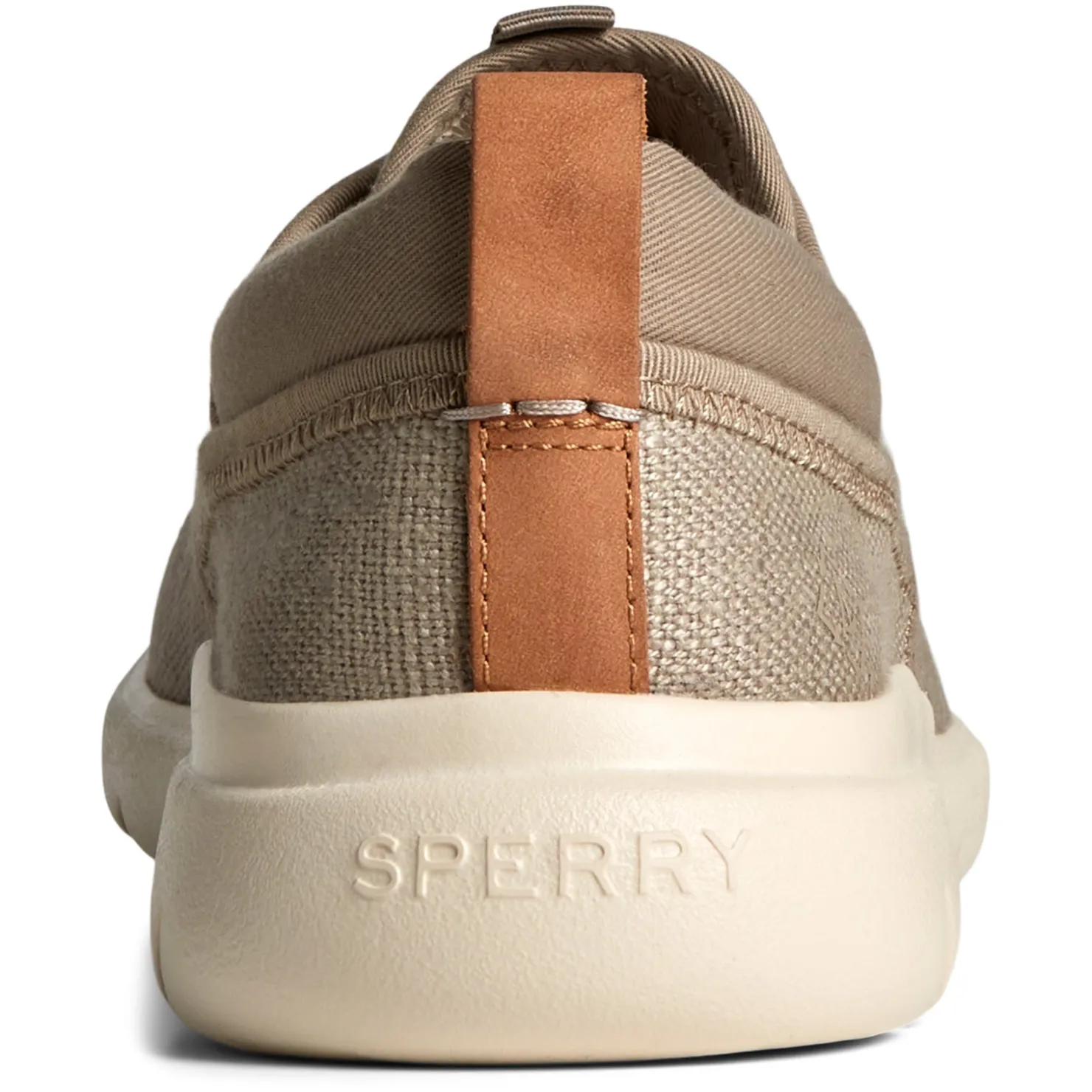 Loafers*Sperry Men's , SeaCycled Captain's Moc Slip-On Taupe