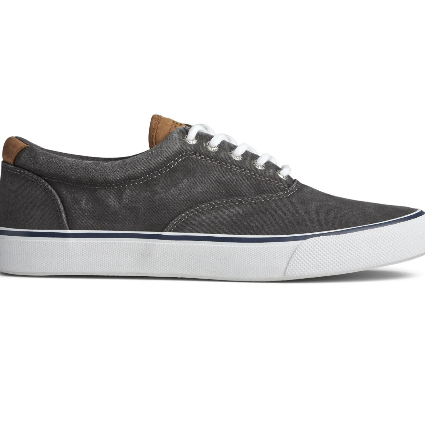 Sneakers & Athletics*Sperry Men's , Striper II CVO Sneaker Saltwash Black