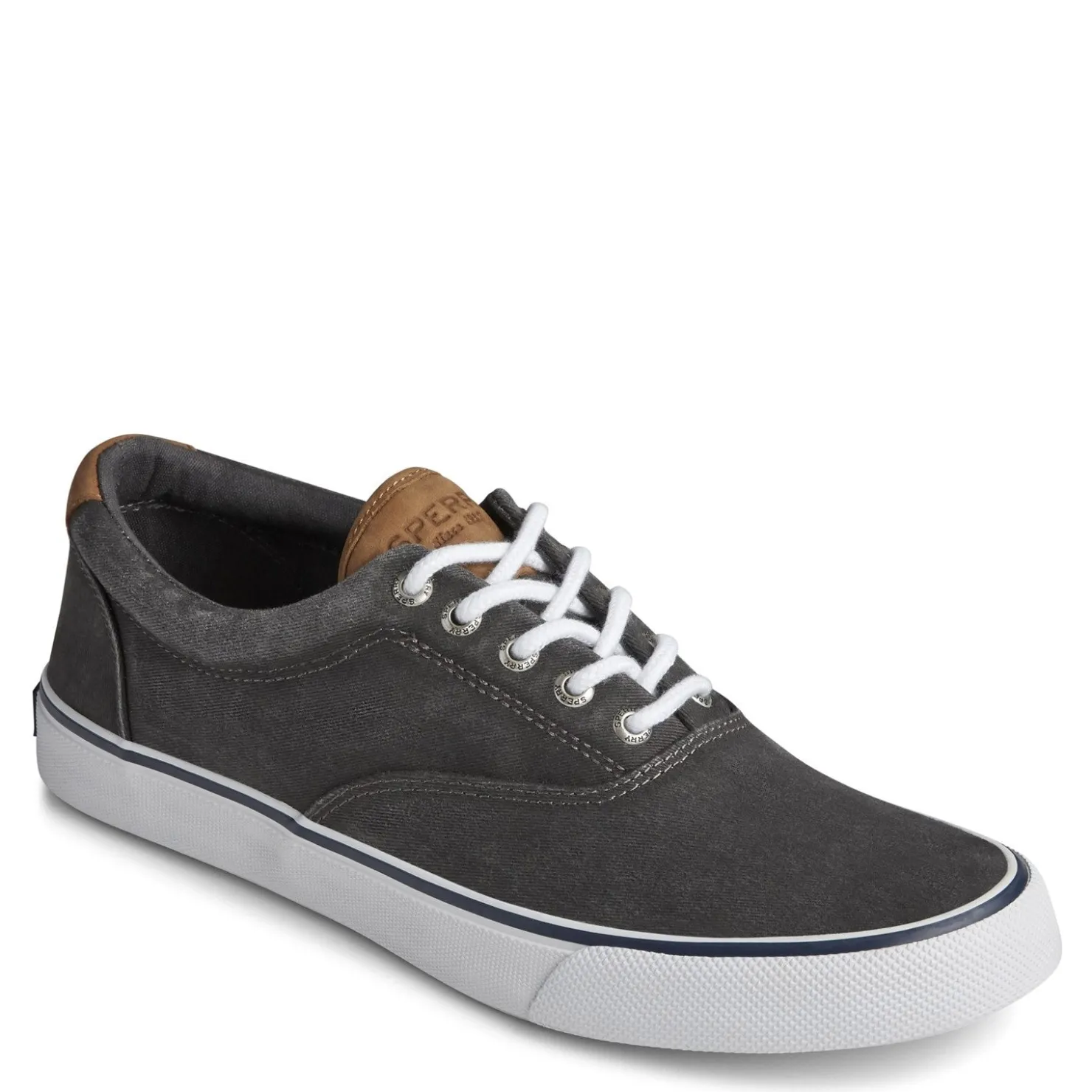 Sneakers & Athletics*Sperry Men's , Striper II CVO Sneaker Saltwash Black
