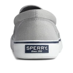 Sneakers & Athletics*Sperry Men's , Striper II Slip-On Sneaker Saltwash Grey