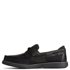Boat Shoes*Sperry Men's , Surveyor 2 Eye Boat Shoe Baja Twist Black