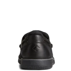 Boat Shoes*Sperry Men's , Surveyor 2 Eye Boat Shoe Baja Twist Black