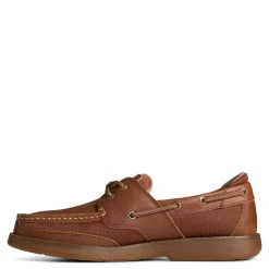 Boat Shoes*Sperry Men's , Surveyor 2-Eye Boat Shoe Caramel