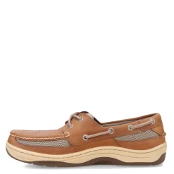 Boat Shoes*Sperry Men's , Tarpon 2-Eye Boat Shoe Dark Tan