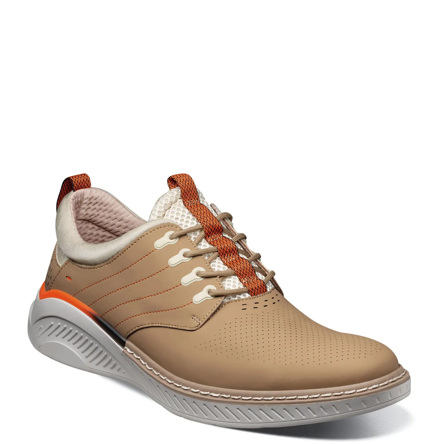 Fashion & Street*Stacy Adams Men's , Barna Sneaker Khaki
