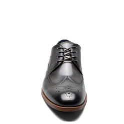 Dress*Stacy Adams Men's , Brayden Wingtip Oxford Gray