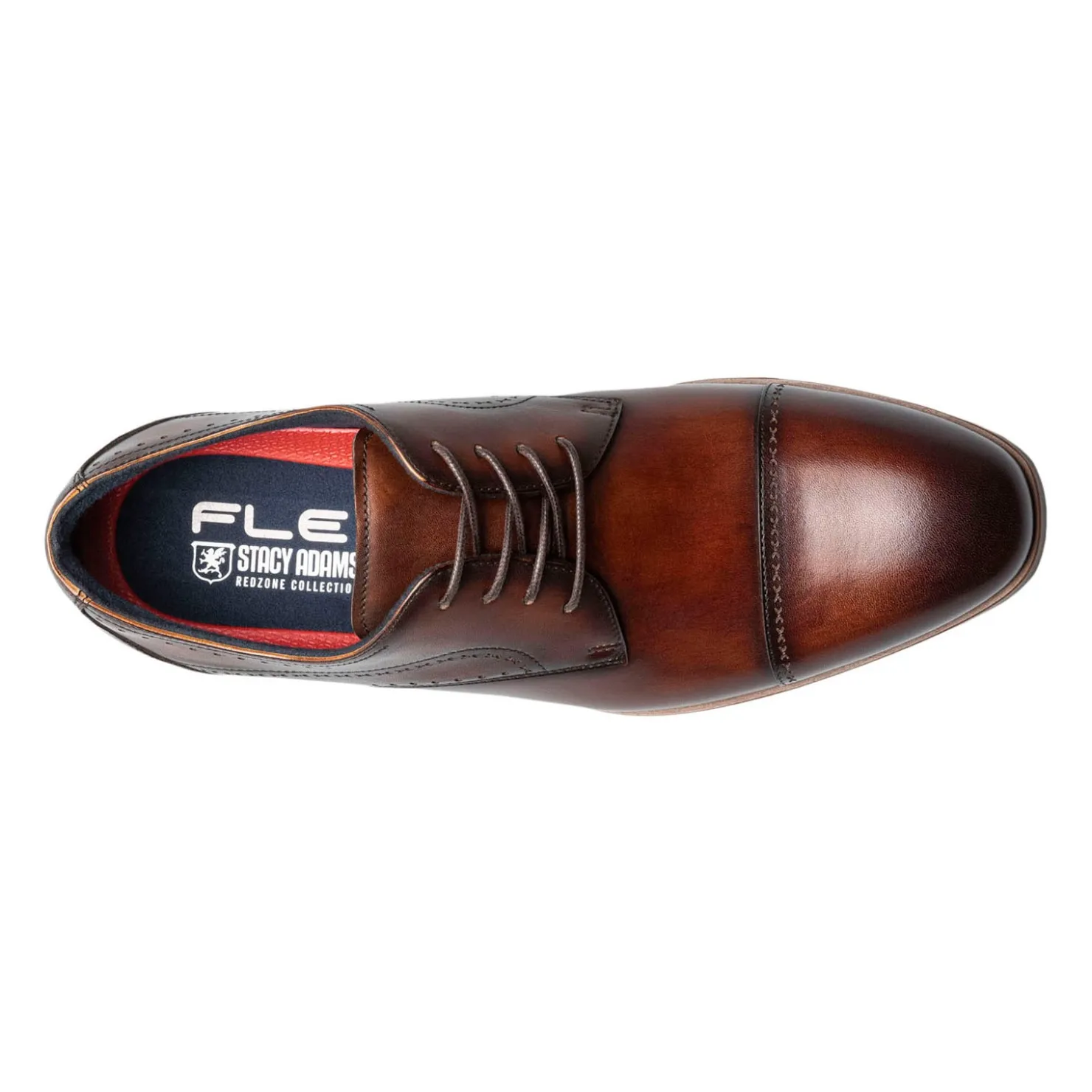 Oxfords*Stacy Adams Men's , Bryant Cap Toe Oxford Brown