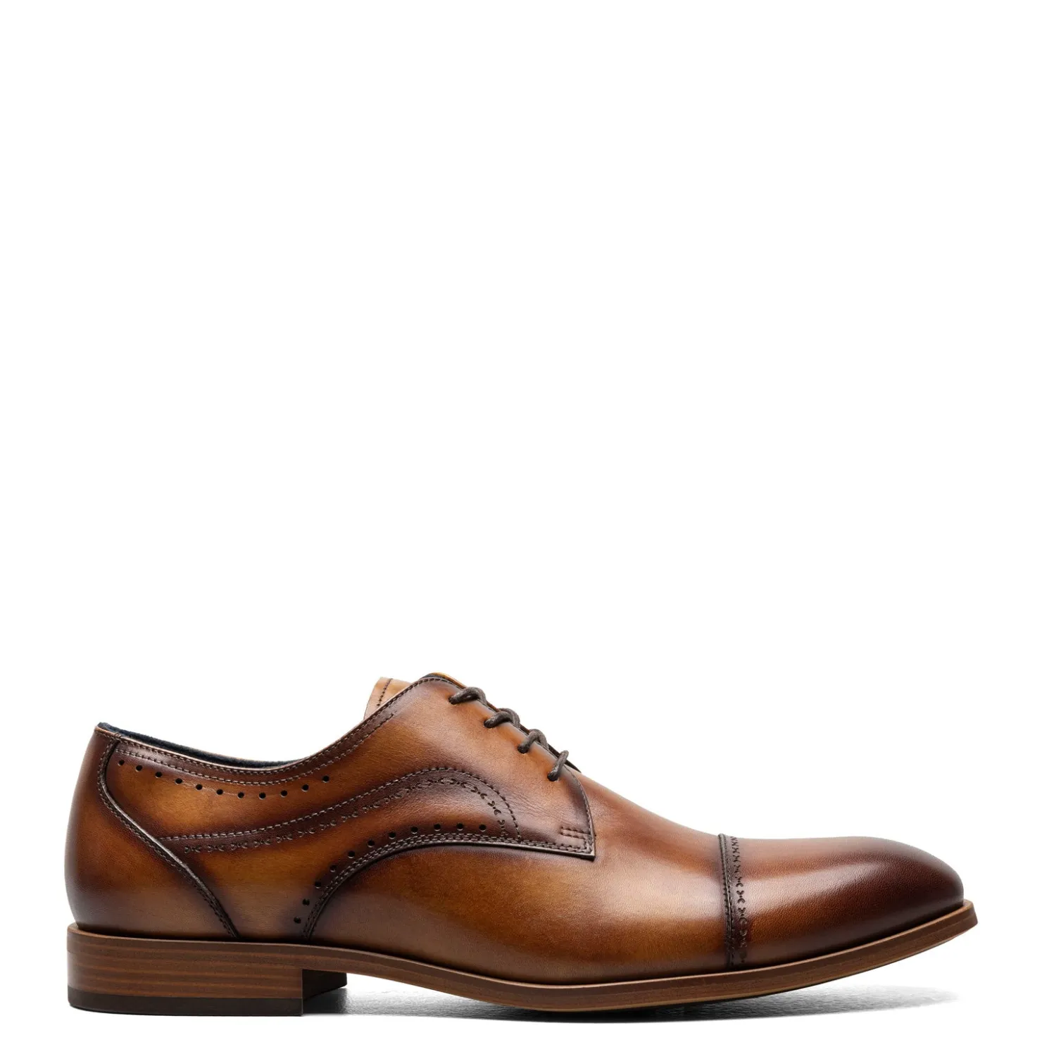 Oxfords*Stacy Adams Men's , Bryant Cap Toe Oxford Tan