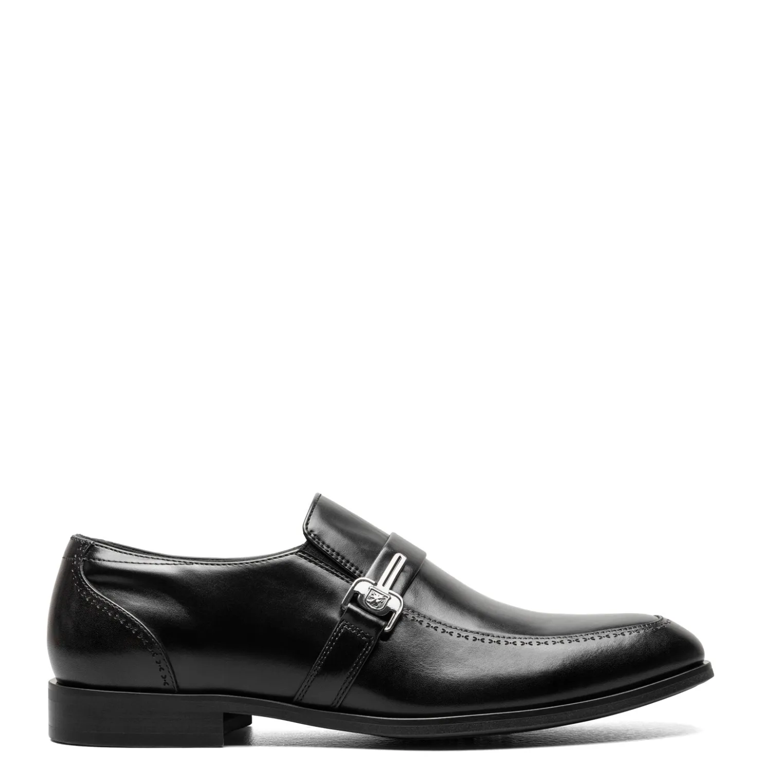 Dress*Stacy Adams Men's , Buckley Moc Toe Loafer Black