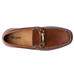 Slip-On Shoes*Stacy Adams Men's , Delano Moc Toe Slip-On Brown