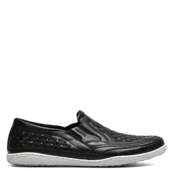 Slip-On Shoes*Stacy Adams Men's , Ithaca Moc Toe Slip-On Black