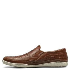 Slip-On Shoes*Stacy Adams Men's , Ithaca Moc Toe Slip-On Sienna