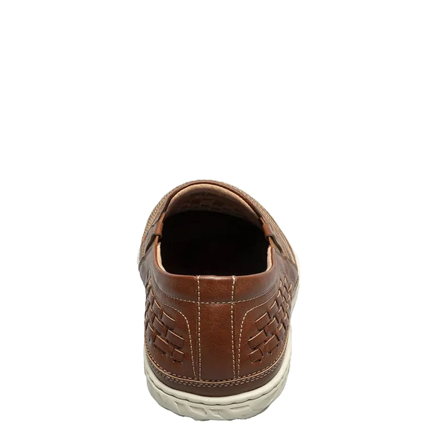 Slip-On Shoes*Stacy Adams Men's , Ithaca Moc Toe Slip-On Sienna