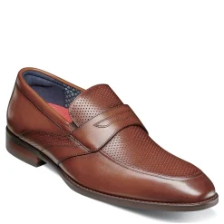 Slip-On Shoes*Stacy Adams Men's , Karnes Loafer Cognac